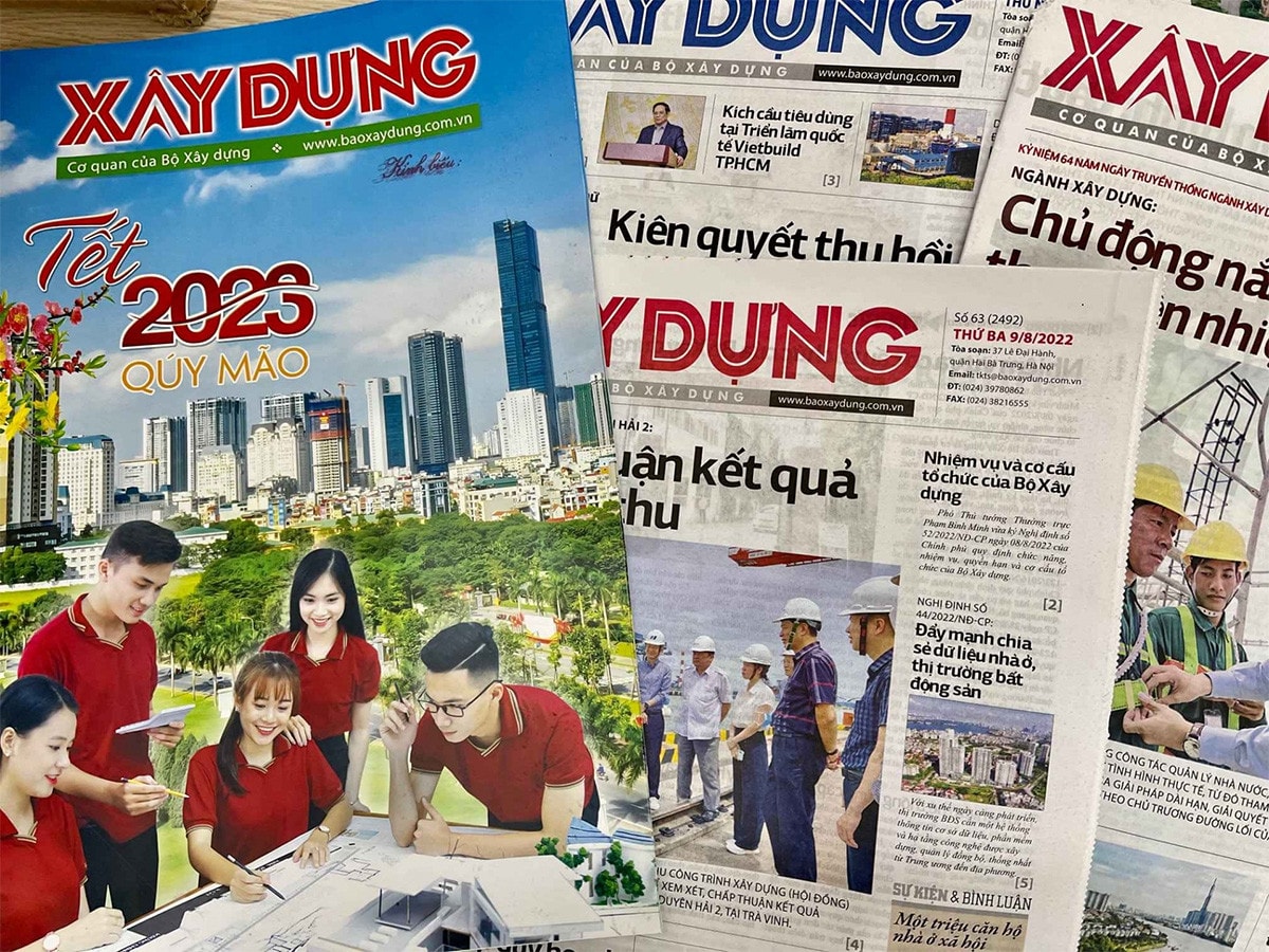 Chức năng, nhiệm vụ, quyền hạn và cơ cấu tổ chức của Báo Xây dựng theo quyết định mới của Bộ Xây dựng -0