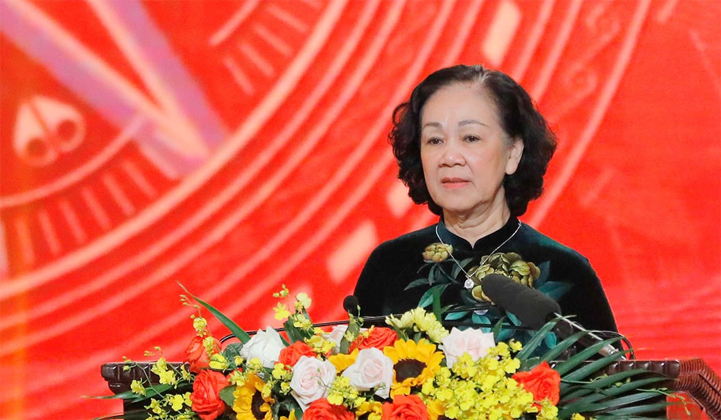 Chủ tịch Quốc hội Vương Đình Huệ dự Lễ trao giải báo chí toàn quốc về xây dựng Đảng lần thứ VII