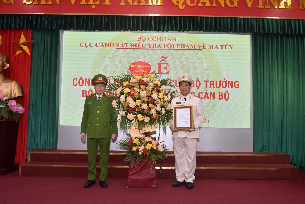 Đại tá Huỳnh Thới An giữ chức Phó Cục trưởng Cục Cảnh sát điều tra tội phạm về ma túy -0