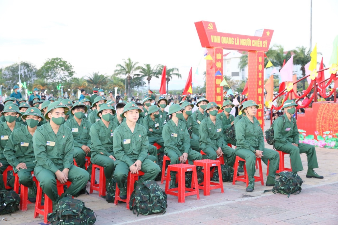 Ninh Thuận: Thanh niên Ninh Thuận háo hức ngày hội “tòng quân” -0