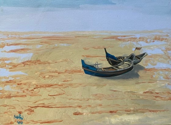 Họa sĩ Ngô Thành Nhân với 