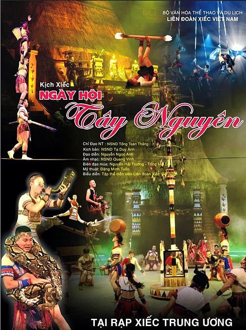 Khám phá văn hóa Tây Nguyên qua nghệ thuật xiếc -0
