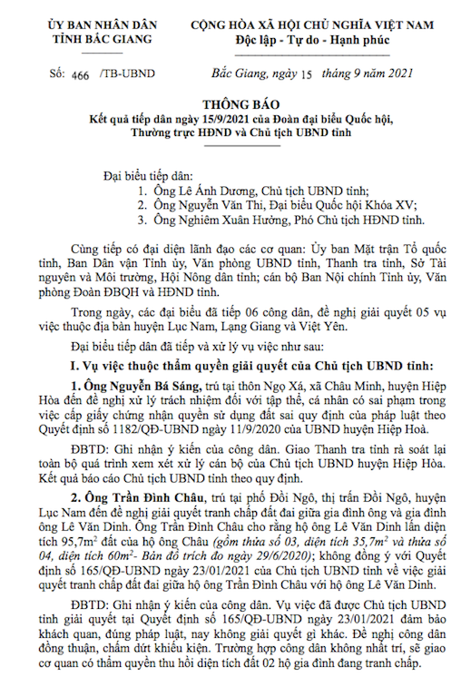 Thanh tra tỉnh Bắc Giang giải trình, đề nghị xem xét lại kết quả chấm điểm đánh giá công tác phòng chống tham nhũng năm 2021