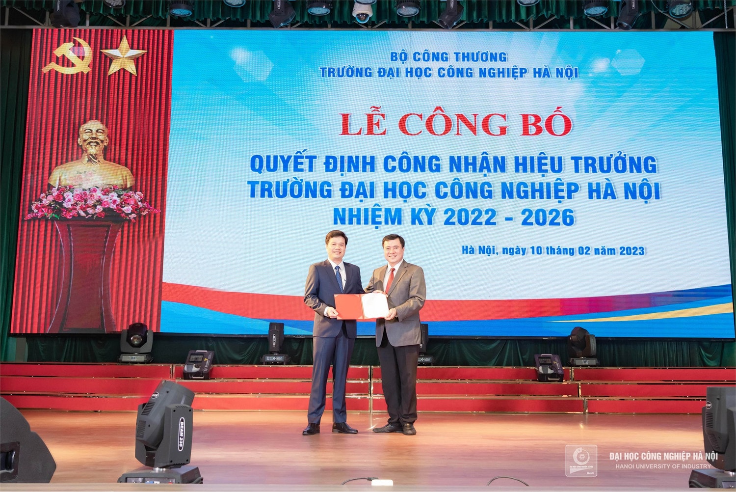Tiến sĩ Kiều Xuân Thực được bổ nhiệm làm hiệu trưởng Trường ĐH Công nghiệp Hà Nội -0