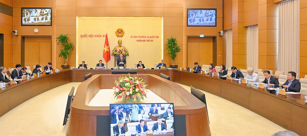 Khai mạc Phiên họp thứ 20 của Ủy ban Thường vụ Quốc hội
