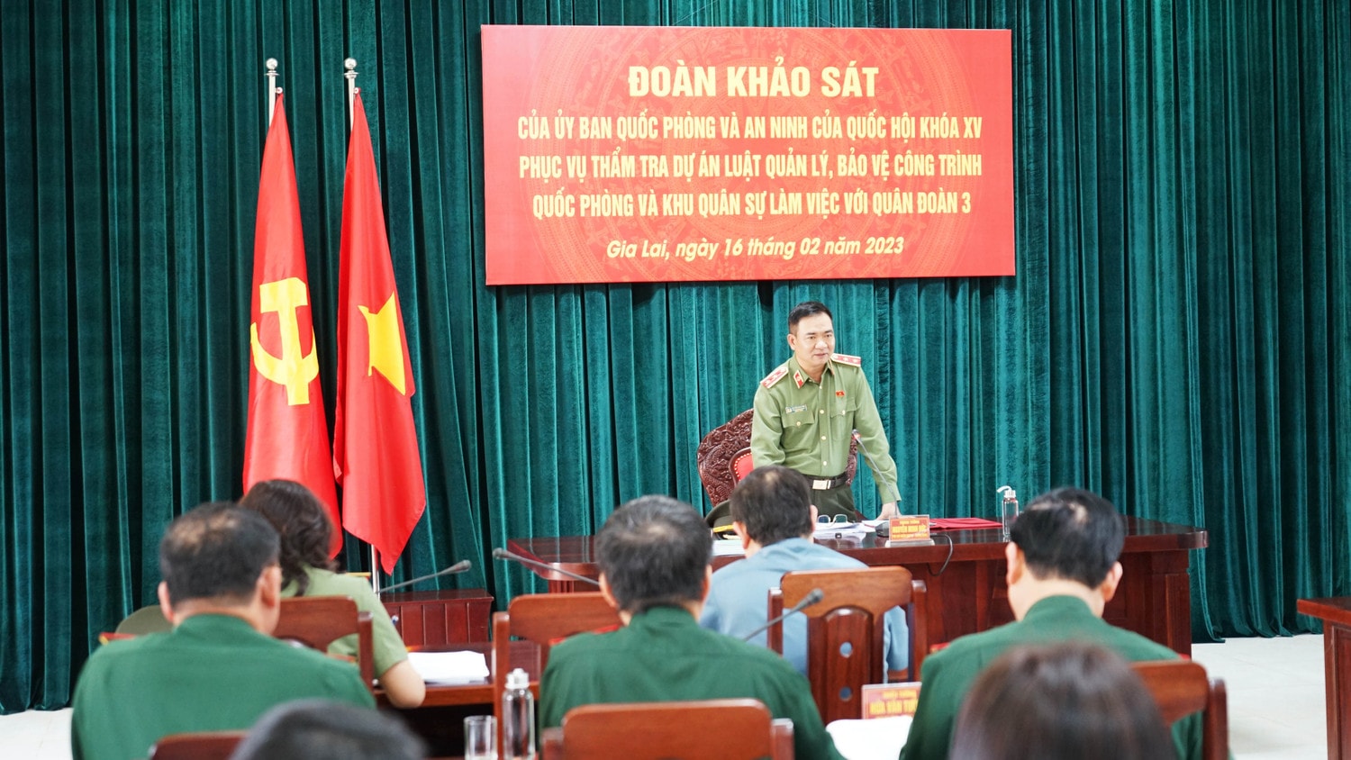 Ủy ban Quốc phòng và An ninh làm việc với Quân đoàn 3 -0