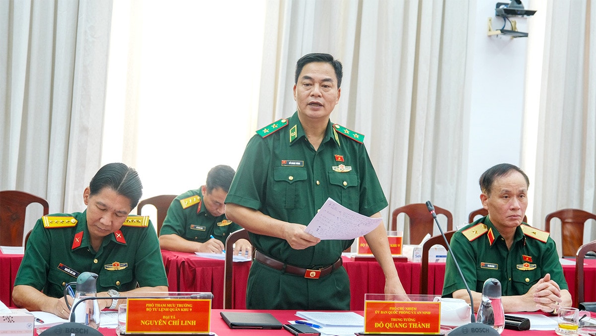 Ủy ban Quốc phòng và An ninh khảo sát tại TP. Cần Thơ