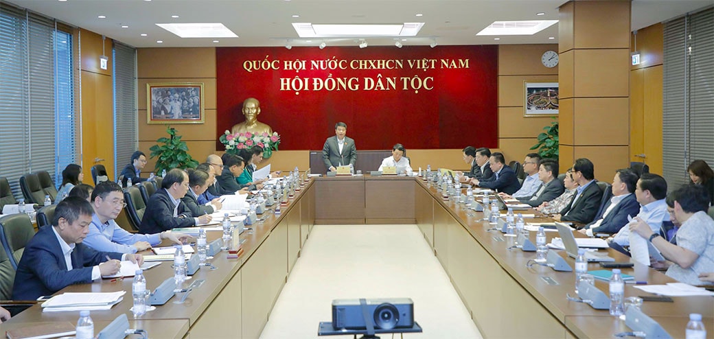Hội đồng Dân tộc làm việc với Ủy ban Dân tộc -0
