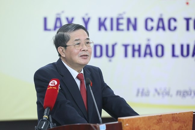 Hội nghị lấy ý kiến các tổ chức, nhà khoa học về dự thảo Luật Đất đai (sửa đổi)* Phó Chủ tịch Quốc hội Nguyễn Đức Hải dự -0