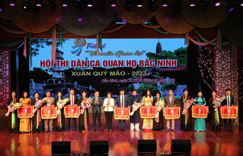 Khai mạc Hội Báo Xuân và Hội thi hát Dân ca Quan họ -0
