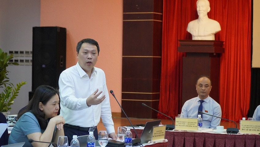 Phó Chủ tịch Quốc hội Nguyễn Đức Hải dự Hội thảo lấy ý kiến hoàn thiện dự án Luật Giao dịch điện tử (sửa đổi) -0