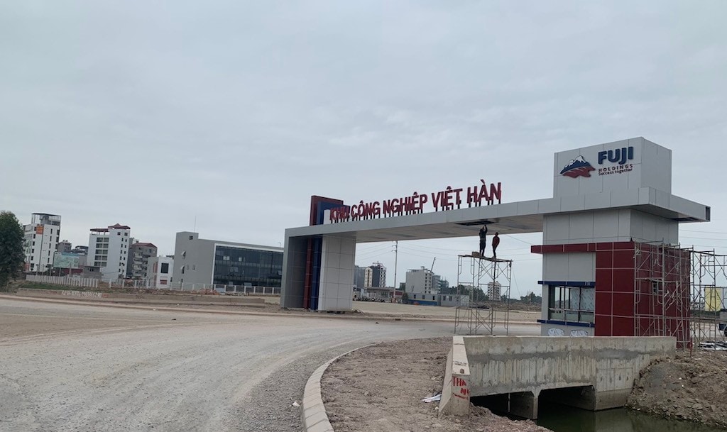 Chủ đầu tư KCN Việt Hàn và KCN Song Khê - Nội Hoàng đã chấp hành xử phạt, tuân thủ nghiêm quy định về xây dựng
