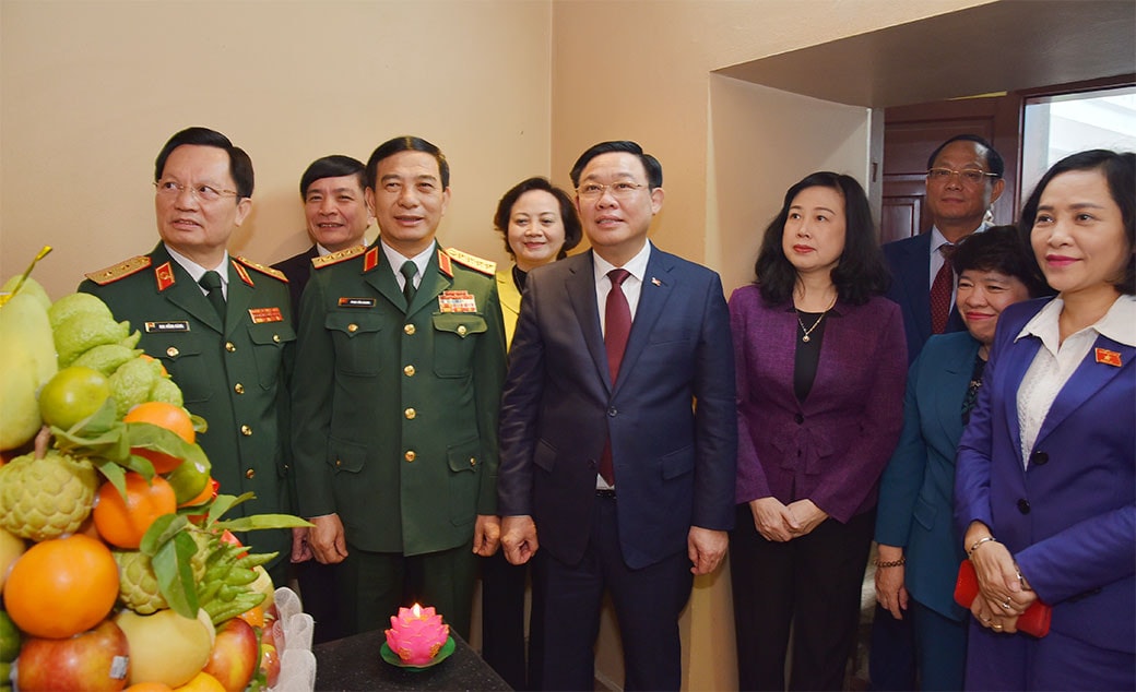 Chủ tịch Quốc hội Vương Đình Huệ: Luôn khát khao cống hiến, hoàn thành xuất sắc trọng trách 