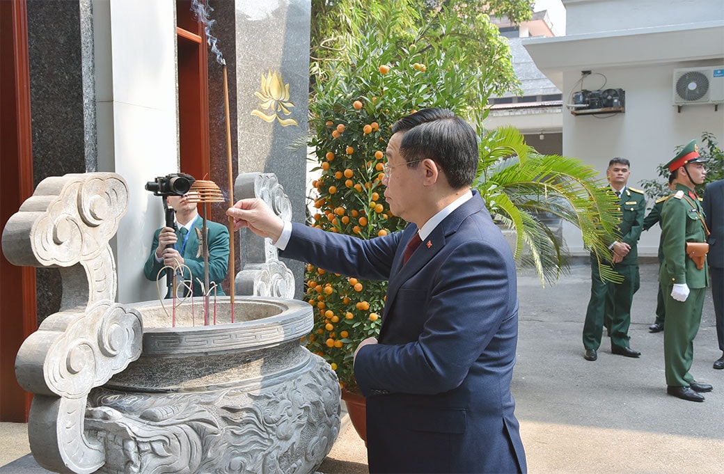 Chủ tịch Quốc hội Vương Đình Huệ: Luôn khát khao cống hiến, hoàn thành xuất sắc trọng trách 