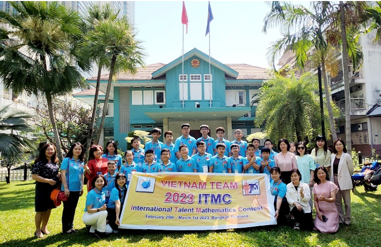 Học sinh Việt Nam đoạt 3 huy chương Vàng cuộc thi “Tìm kiếm tài năng Toán học Quốc tế ITMC 2023” -0
