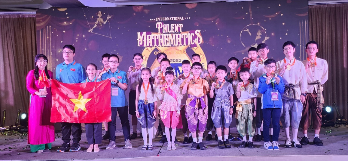 Học sinh Việt Nam đoạt 3 huy chương Vàng cuộc thi “Tìm kiếm tài năng Toán học Quốc tế ITMC 2023” -0