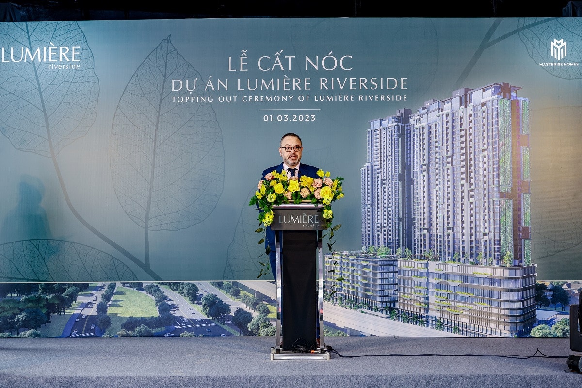 Masterise Homes chính thức cất nóc dự án LUMIÈRE riverside -0