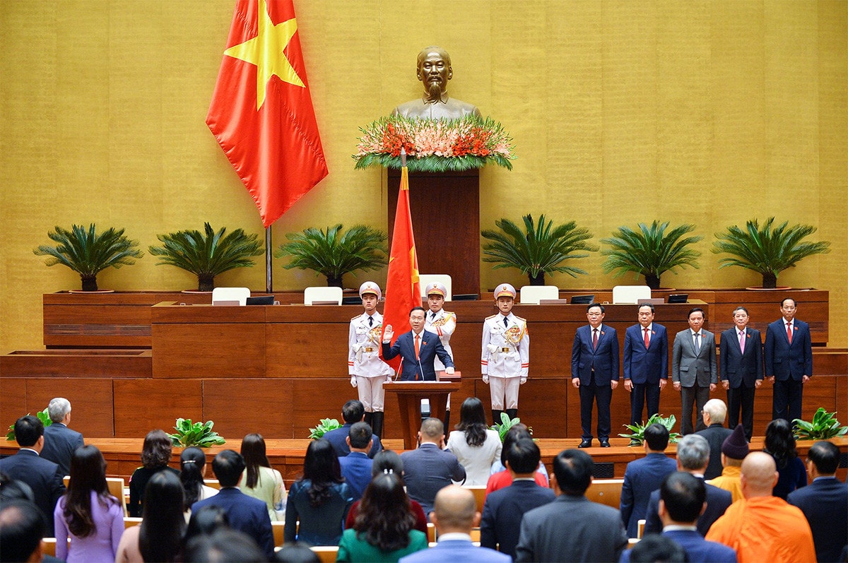 Kỳ họp bất thường lần thứ Tư, Quốc hội Khoá XV: Quốc hội bầu đồng chí Võ Văn Thưởng giữ chức vụ Chủ tịch Nước -0