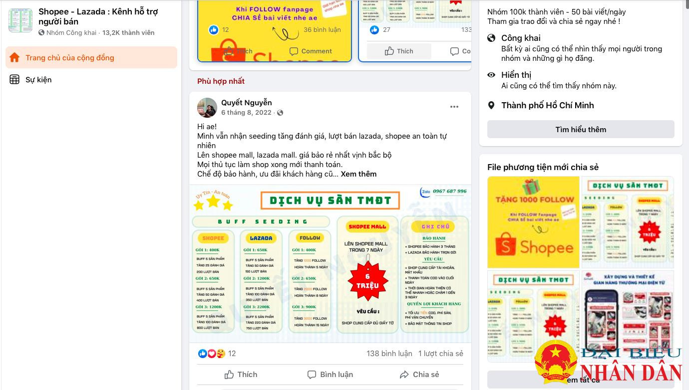 Bóc mẽ loạt chiêu trò của các chủ gian hàng trên sàn TMĐT Shopee, Lazada -0