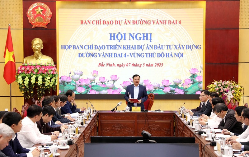 Hà Nội, Bắc Ninh, Hưng Yên cam kết bàn giao mặt bằng đúng tiến độ để khởi công Vành đai 4 -0