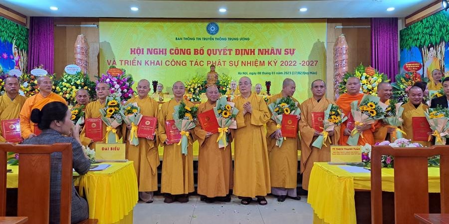 Giáo hội Phật giáo Việt Nam công bố nhân sự mới Ban Thông tin Truyền thông nhiệm kỳ 2022 - 2027 -0