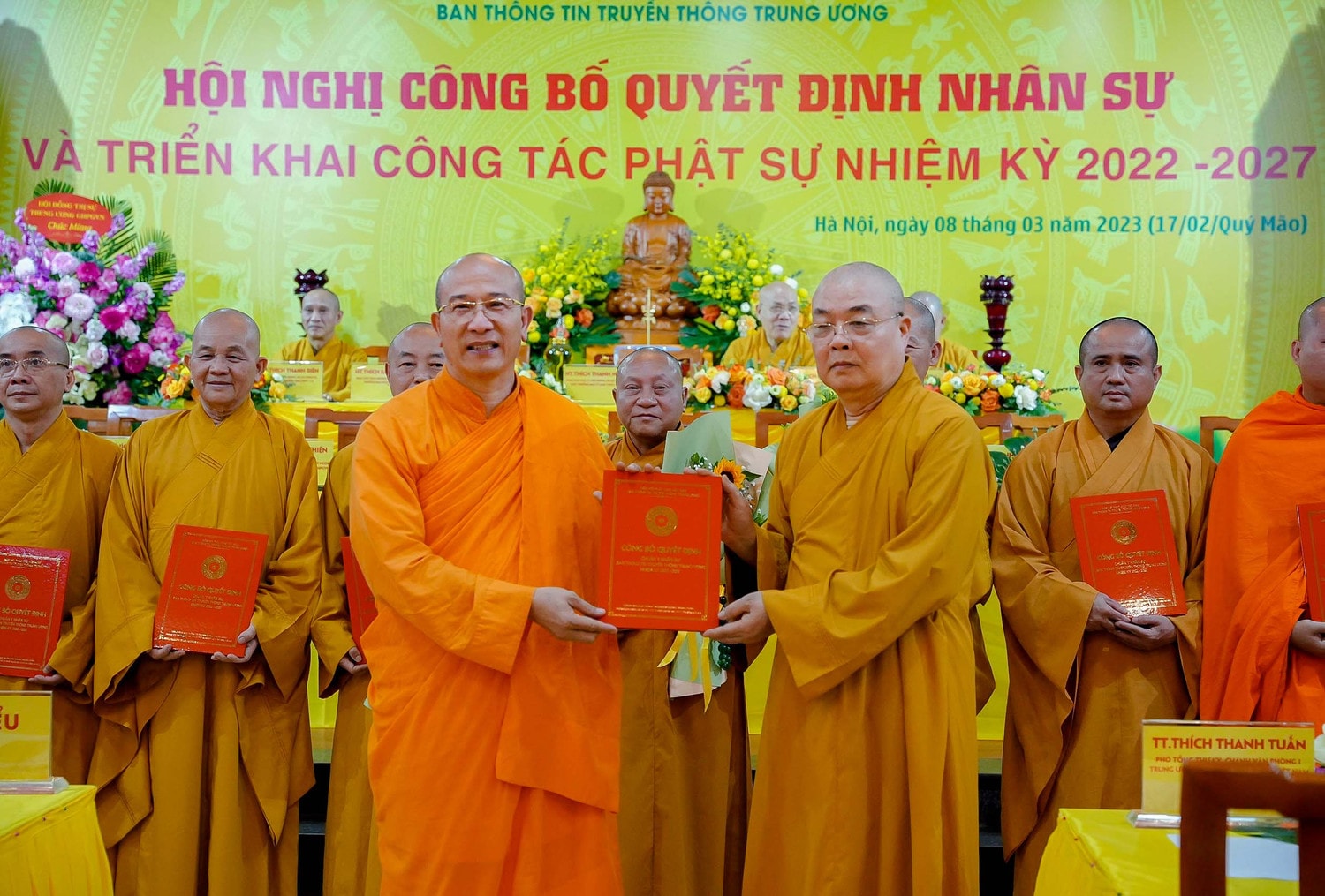 Giáo hội Phật giáo Việt Nam công bố nhân sự mới Ban Thông tin Truyền thông nhiệm kỳ 2022 - 2027 -0
