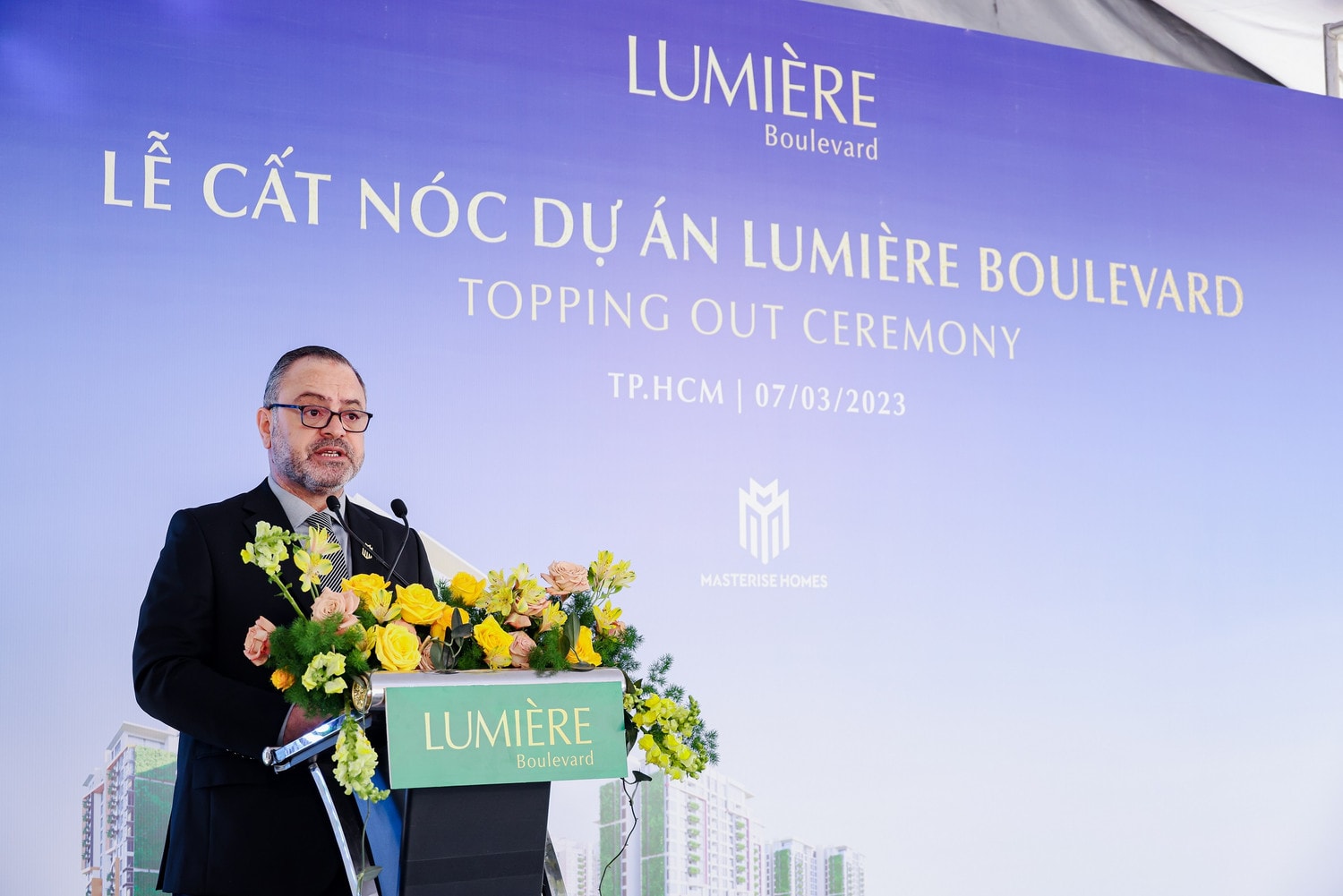 MASTERISE HOMES CHÍNH THỨC CẤT NÓC LUMIÈRE BOULEVARD -0