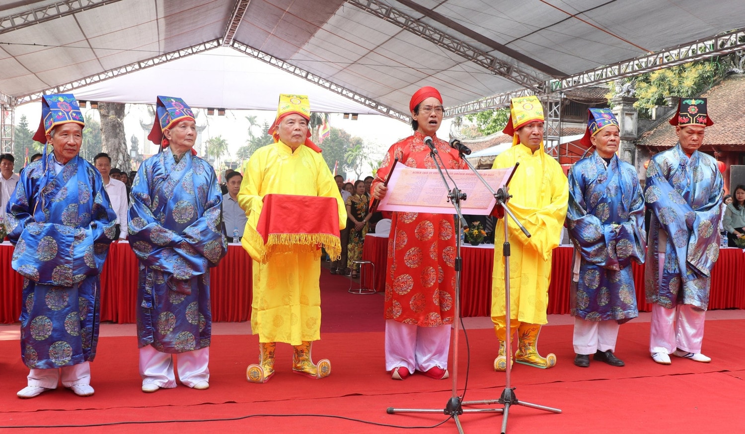 Lễ khai hội truyền thống Văn miếu Mao Điền -0