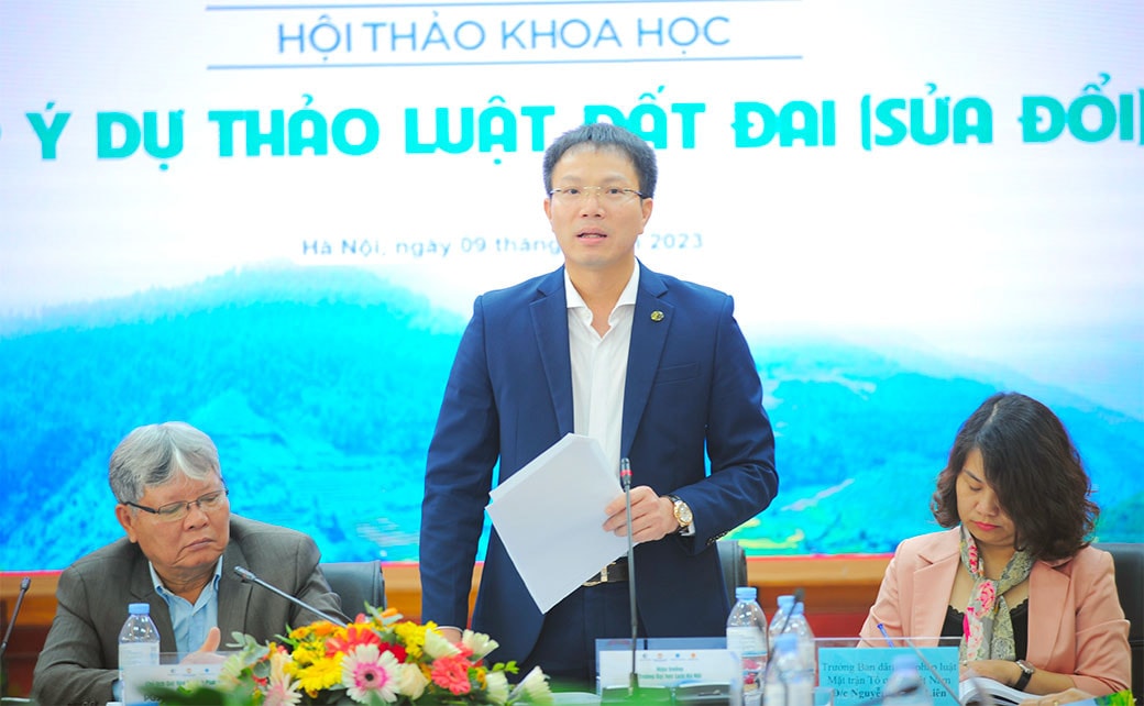 Dự thảo Luật Đất đai (sửa đổi): Tài chính đất đai cần được tháo gỡ căn cơ và nhất quán hơn -0