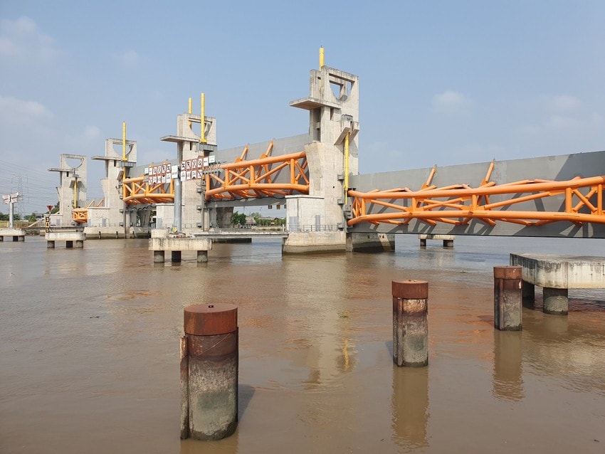 Khảo sát thực địa Dự án ngăn triều 10.000 tỉ -0