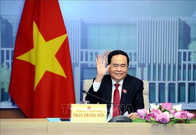 Permanent Vice Chairman of NA Tran Thanh Man attends to the the opening ceremony of the 146th IPU. Photo: VNA Vietnam attends 146th Inter-Parliamentary Union Assembly -0