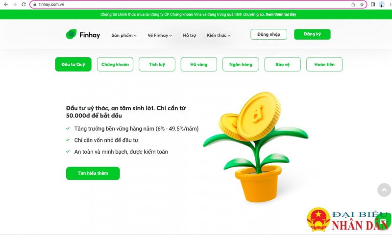 Finhay Việt Nam: Ra đời ứng dụng đầu tư cam kết sinh lời nhưng liên tục báo lỗ trong 5 năm -0