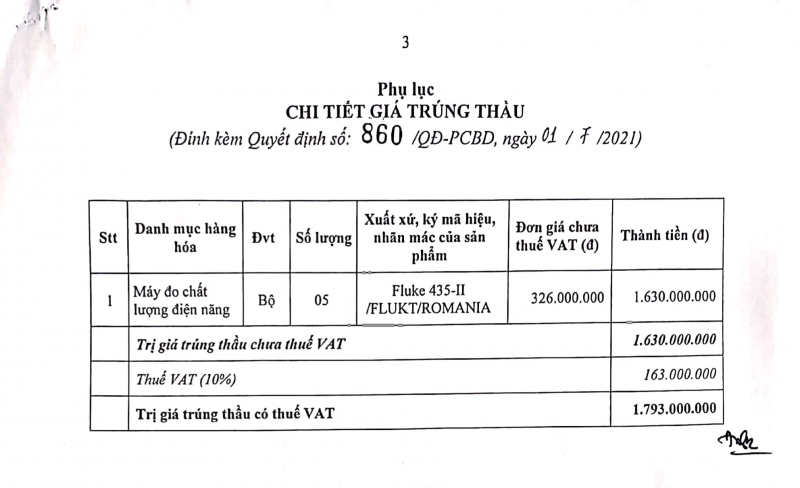 Vụ mua sắm thiết bị giá cao bất thường: Công ty Điện lực Bình Dương lý giải thế nào?