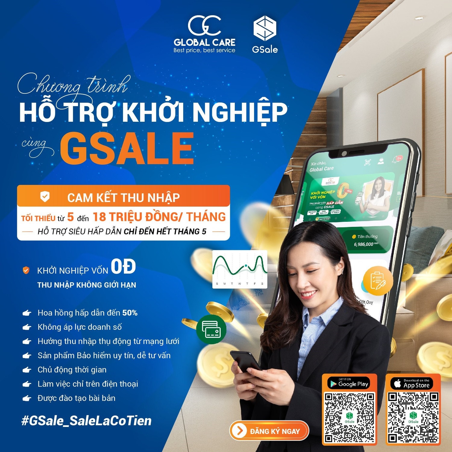 Kiếm thêm tiền triệu nhờ kinh doanh không vốn trên điện thoại di động -0