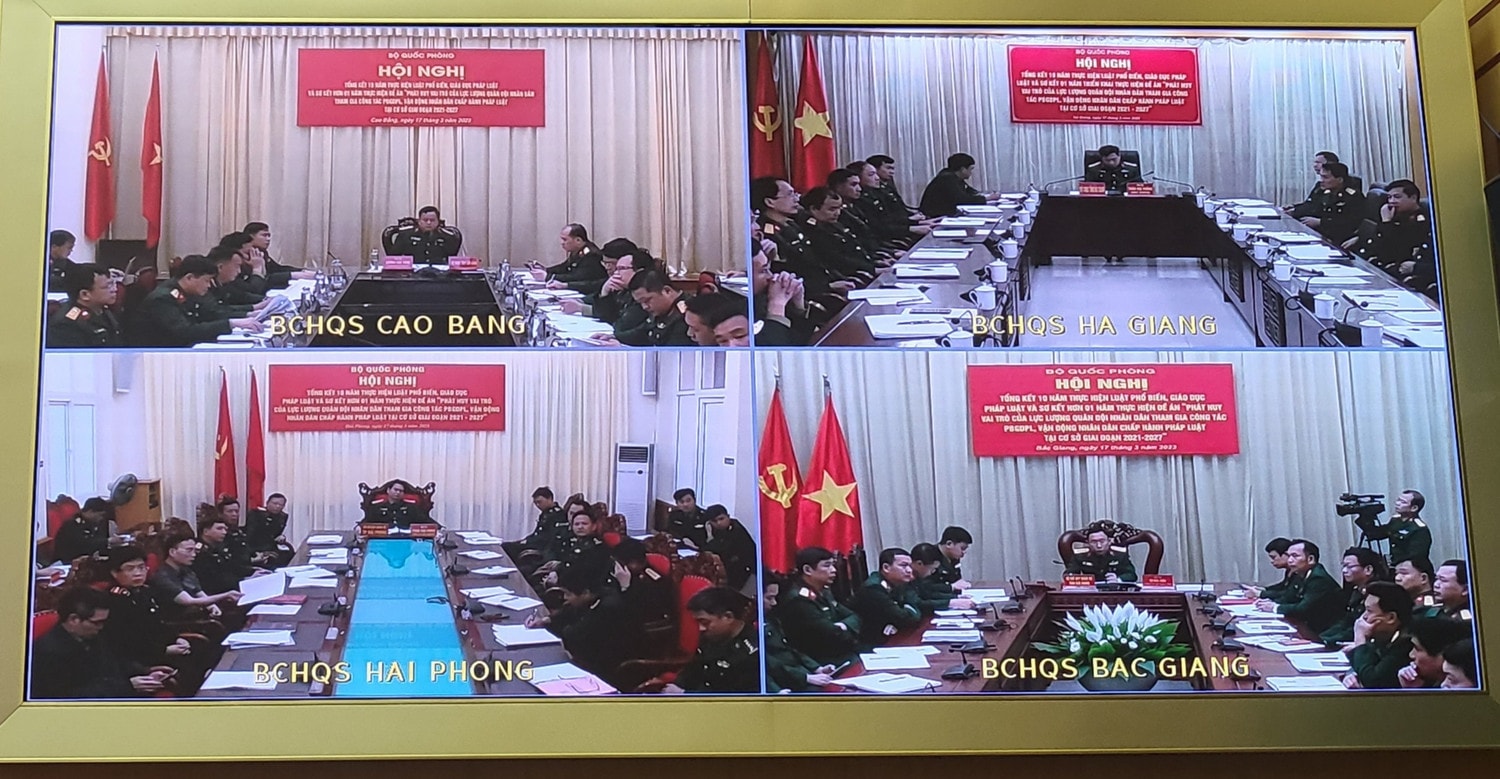 Bộ Quốc phòng:Đổi mới nội dung, đa dạng hình thức tuyên truyền phổ biến giáo dục pháp luật -0