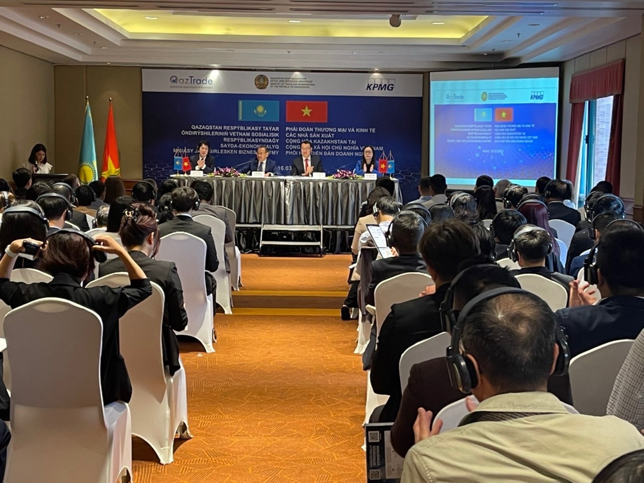 Buổi gặp gỡ doanh nghiệp Việt Nam – Kazakhstan Thúc đẩy tiềm năng hợp tác thương mại, đầu tư Việt Nam - Kazakhstan