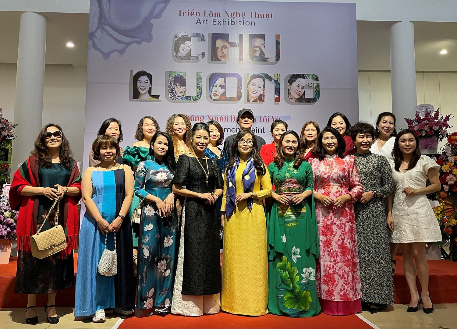 Chu Lượng và đam mê vẽ chân dung phái đẹp -0