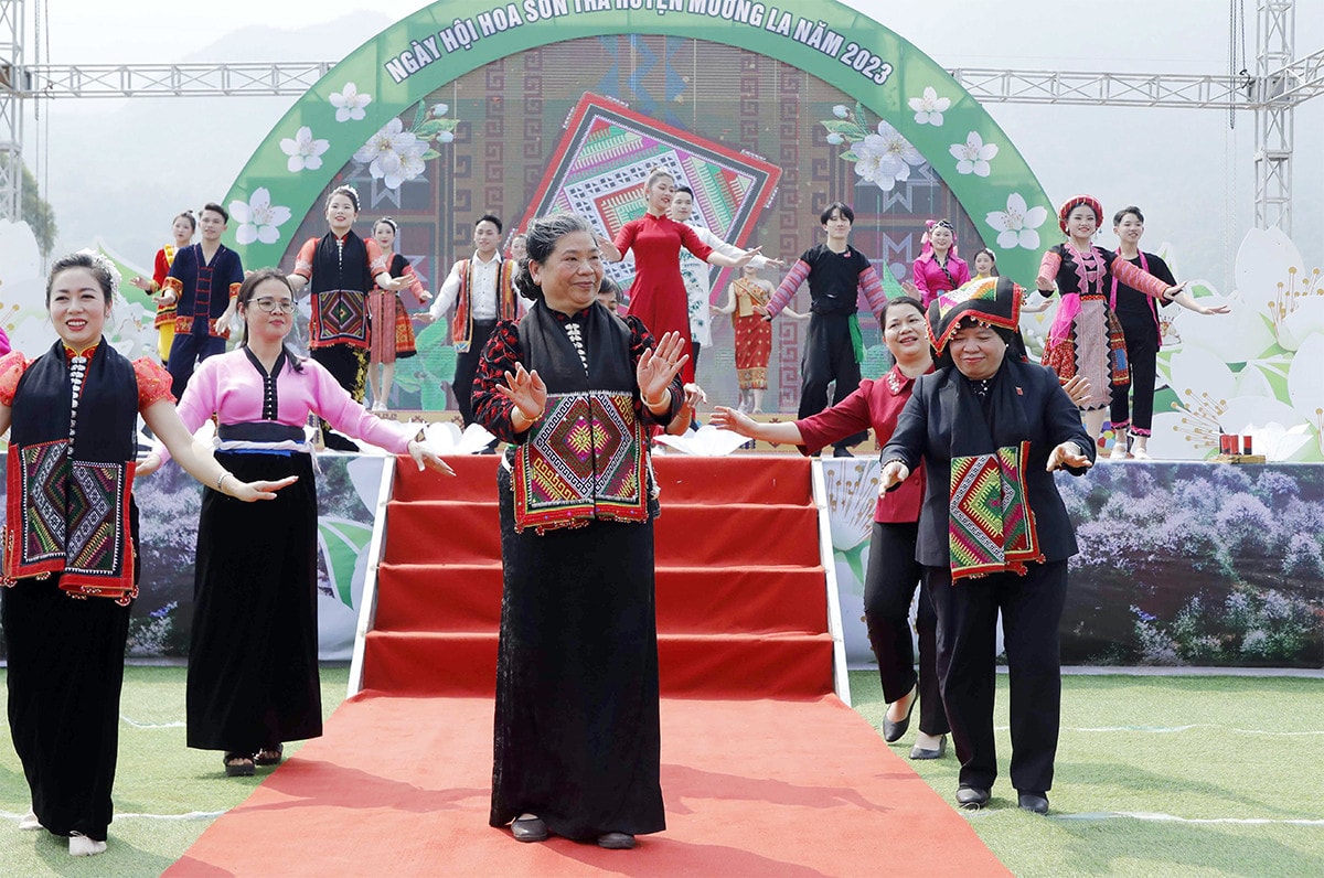 Khai mạc Ngày hội hoa Sơn tra năm 2023 -3