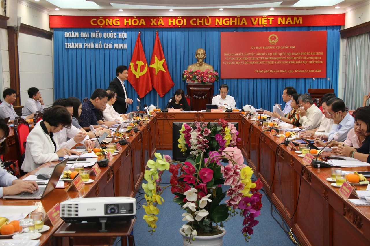 Đoàn giám sát làm việc với Đoàn đại biểu Quốc hội TP. Hồ Chí Minh Đoàn giám sát Ủy ban Thường vụ Quốc hội làm việc với Đoàn đại biểu Quốc hội TP. Hồ Chí Minh -0