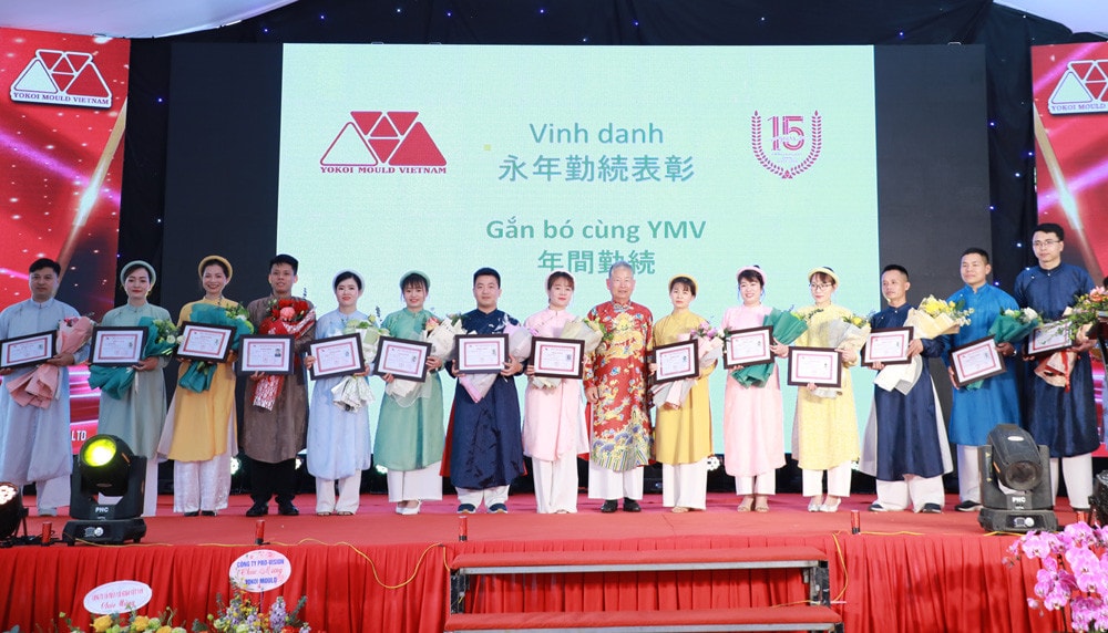 Công ty TNHH YoKoi Mould Việt Nam kỷ niệm 15 năm thành lập -0