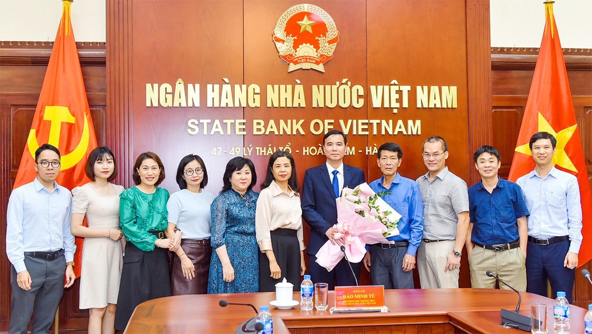 Công bố Quyết định bổ nhiệm Phó Tổng biên tập Thời báo Ngân hàng -3