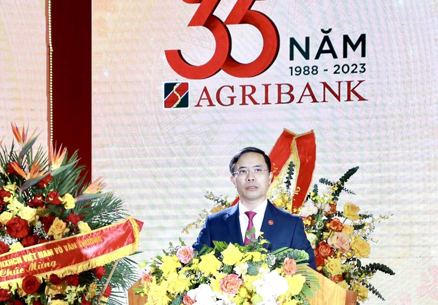 Agribank đón nhận Huân chương Lao động hạng Nhấtvà kỷ niệm 35 năm ngày thành lập -0