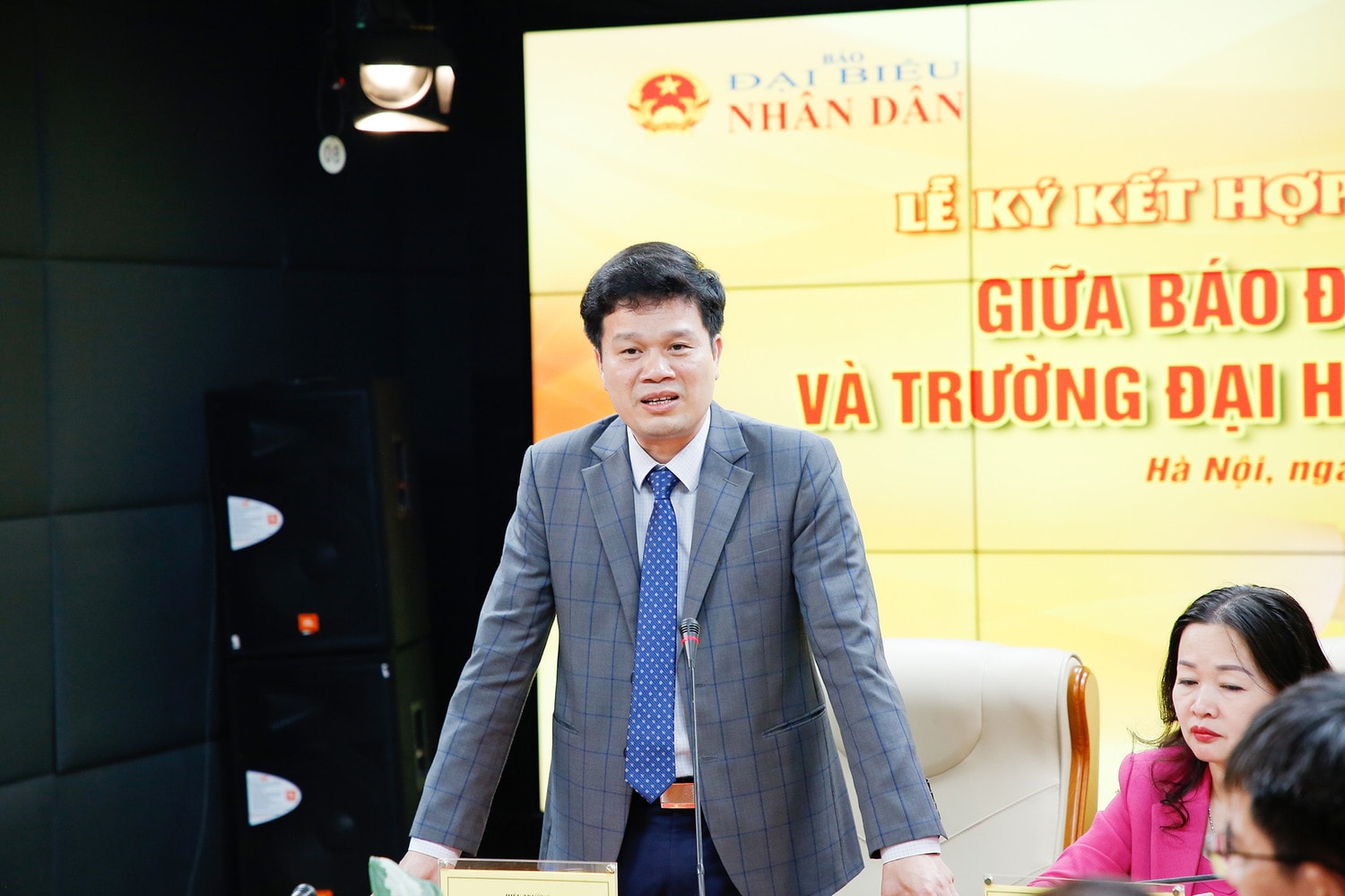 Báo Đại biểu Nhân dân và Trường Đại học Công nghiệp Hà Nội ký kết hợp tác truyền thông -0