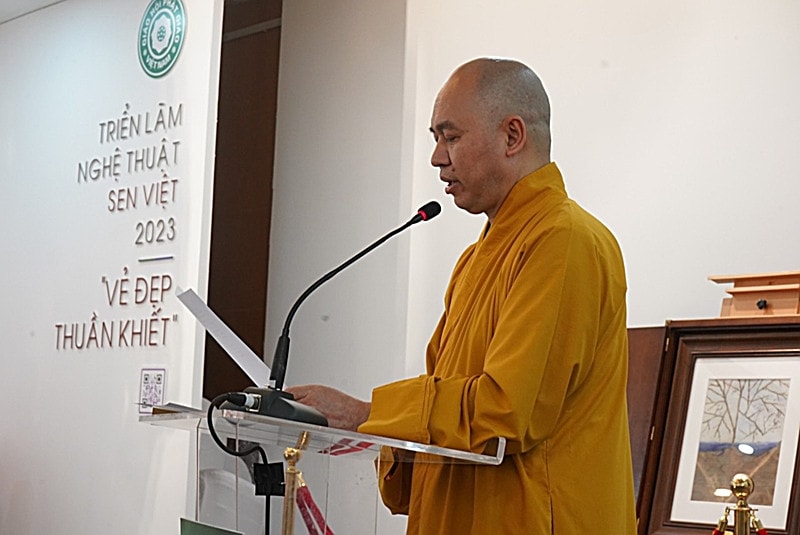 Triển lãm “Nghệ thuật Sen Việt 2023 – Vẻ đẹp thuần khiết”, lan toả thông điệp hoà bình -0