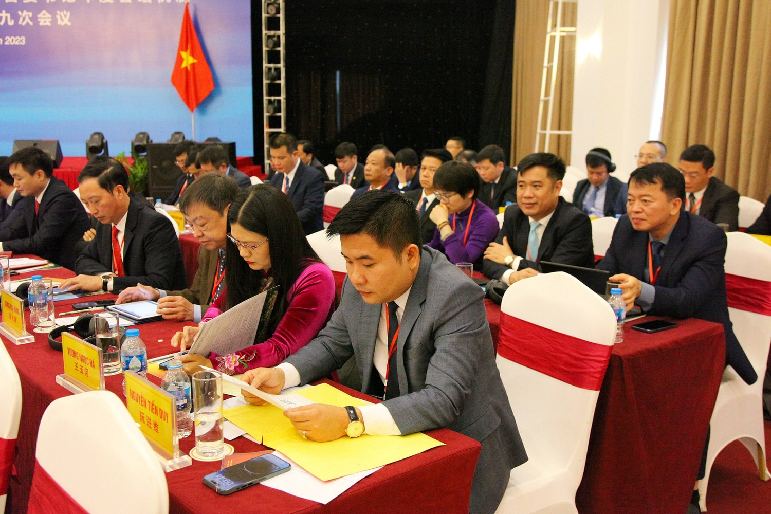 Hội nghị giữa Bí thư Tỉnh ủy 4 tỉnh phía Bắc (Việt Nam) và Bí thư Tỉnh uỷ Vân Nam (Trung Quốc) -0