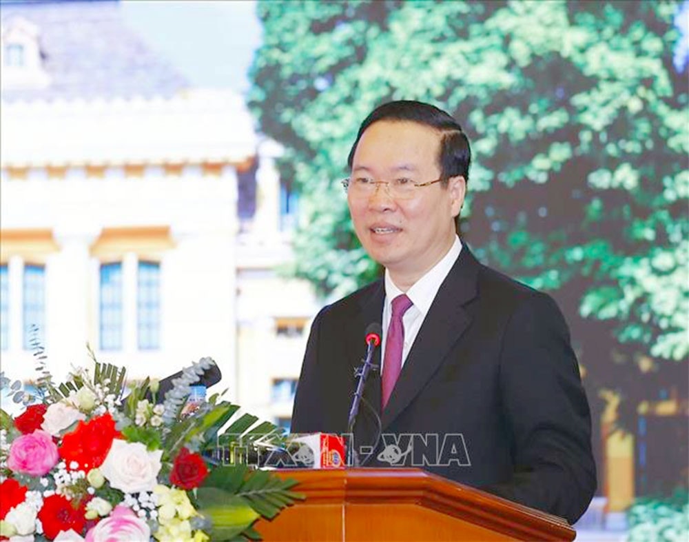 Chủ tịch Nước Võ Văn Thưởng: Xây dựng chế định tố tụng tư pháp lấy xét xử là trung tâm, tranh tụng là đột phá -0