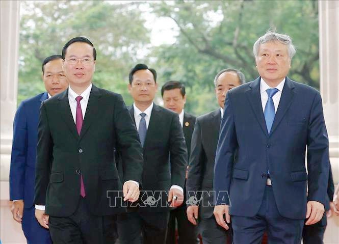 Chủ tịch Nước Võ Văn Thưởng: Xây dựng chế định tố tụng tư pháp lấy xét xử là trung tâm, tranh tụng là đột phá -0