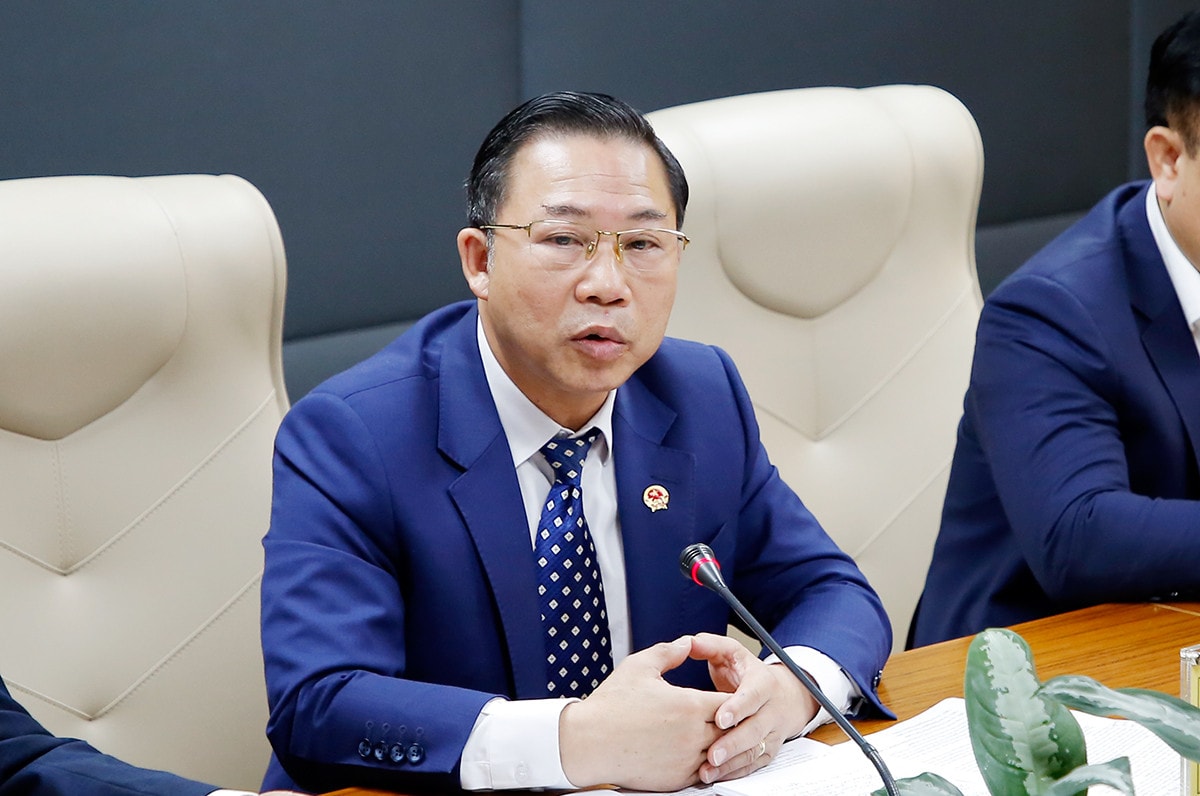 Phó Trưởng ban Dân nguyện Lưu Bình Nhưỡng - Ảnh: Duy Thông