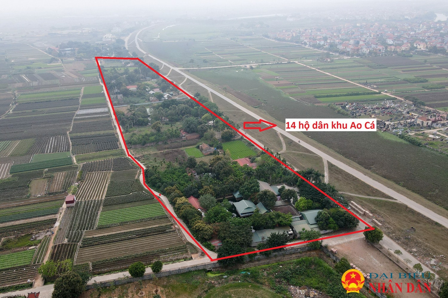 Chính quyền trả lời liên quan đến việc thu hồi đất tại khu Ao Cá (xã Tráng Việt, Mê Linh) sau phản ánh của Báo Đại biểu Nhân dân. -0