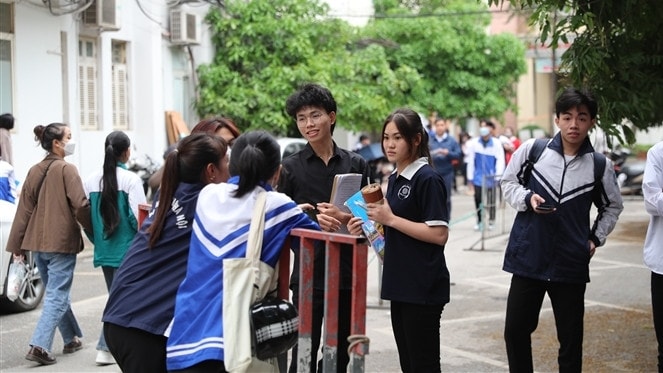 Thí sinh dự thi Đánh giá năng lực